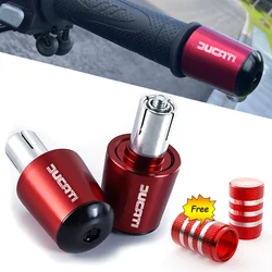 For Ducati Multistrada 950 1100 1260 1200 S Sport Monster 600 Motorcycle CNC Handle Bar Handlebar Grips Cap End handle Plugs cap