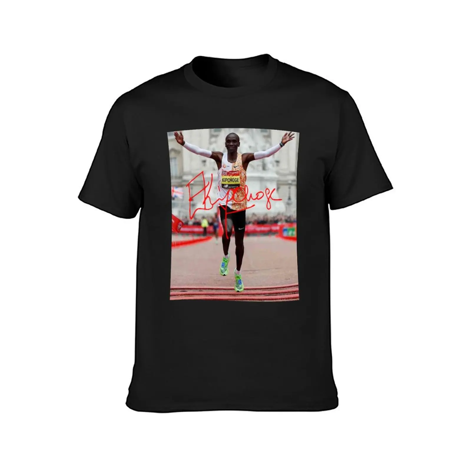 Eliud Kipchoge T-Shirt Short sleeve tee customs mens t shirt