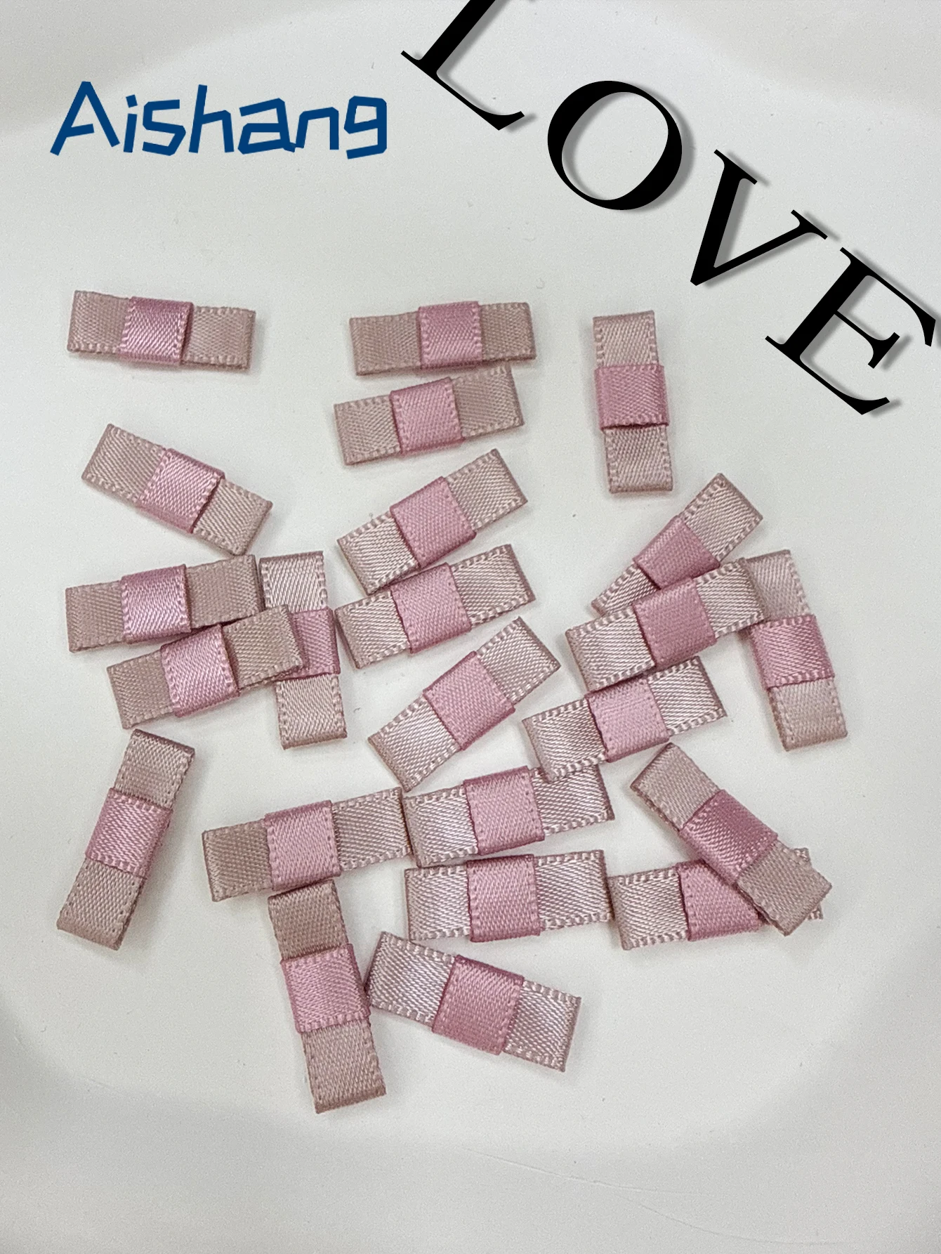 

Ribbon Bows Small Size Polyester Satin Ribbons Bow Flower DIY Craft Decoration Projects Bowties Decor Hair Clips Pets Hair Bows