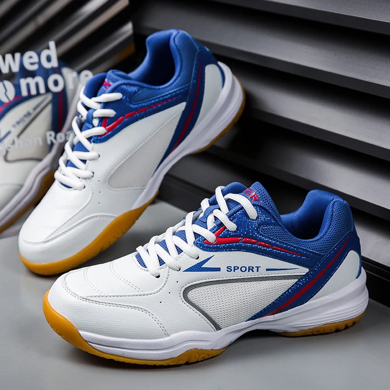 

Professional Men's Tennis Shoes Outdoor Non-slip Badminton Sneakers For Men Breathble Women's Table Tennis Shoes tenis masculino