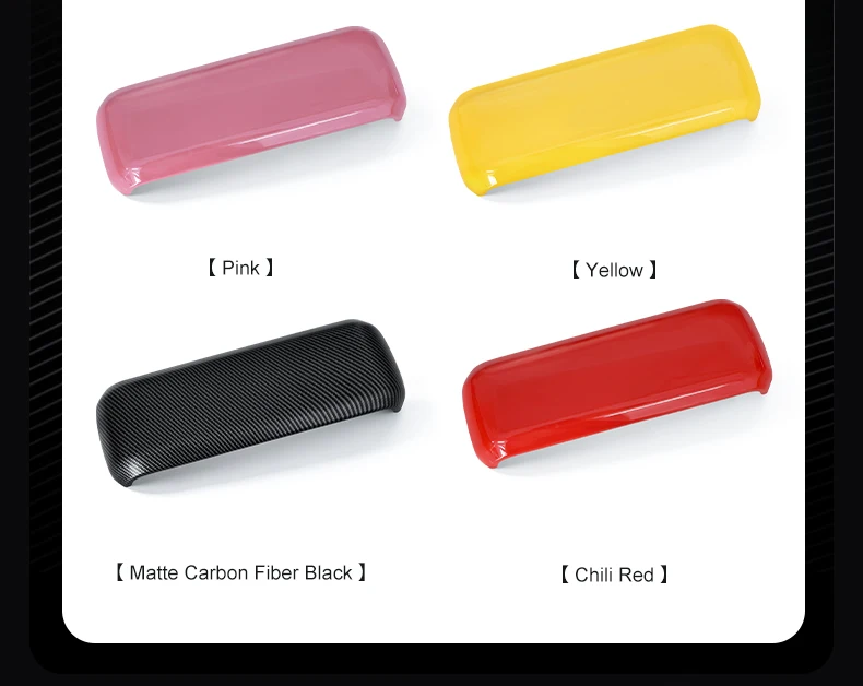 Auto-Mittelkonsolen-Organizer Armlehnenbox-Verkleidungsabdeckung für MINI COOPER S F66 F65 F67 ABS Auto-Innenzubehör – Detail 10