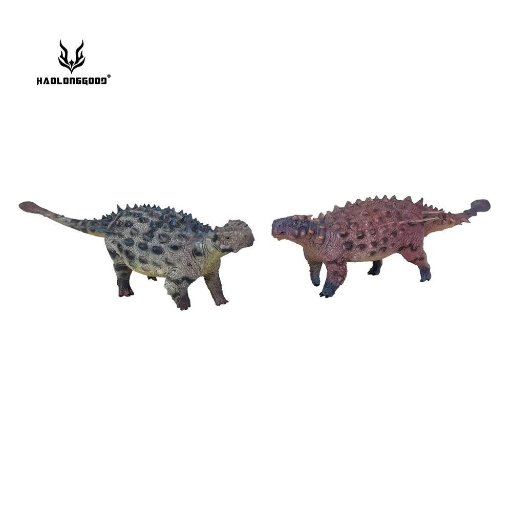 1:35 HAOLONGGOOD Saichania Toy Prehistoric Animal Model With Retail Box