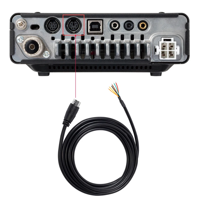 CT-39A Packet Interface Cable 6-pinowy kabel Mini Din do Yaesu FT-450D FT-8800R FT-991 FT-817 FT-897D FT-7900R FT-7800R — zdjęcie produktu 5