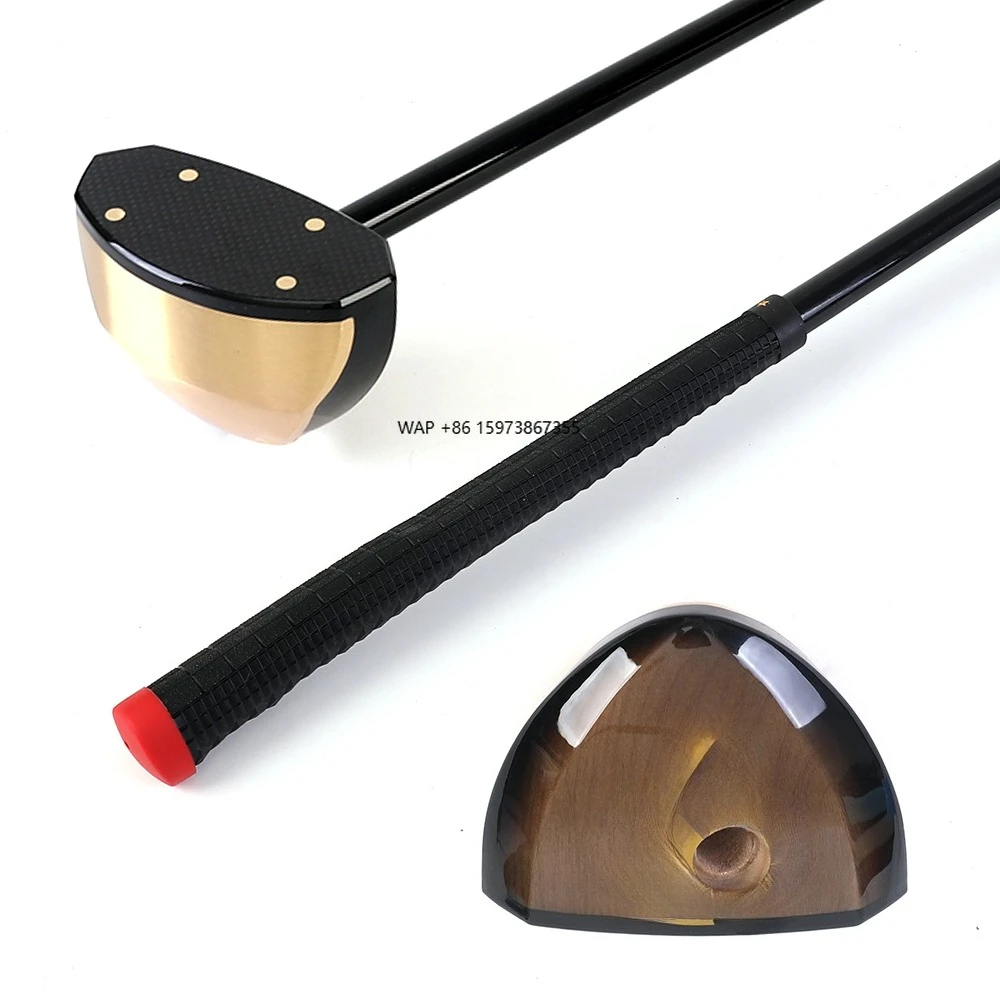 

Набор для гольфа Park Golf Club: черные/коричневые клюшки с карбоновым шафтом и нескользящими резиновыми рукоятками – оборудование для соревнований и тренировок