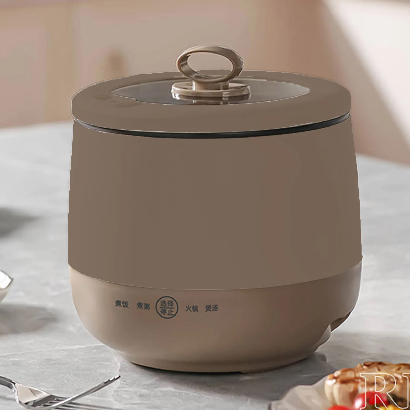 

Electric Rice Cooker Multifunctional Anti Stick Smart Mini Rice Cooker for Student Dormitory