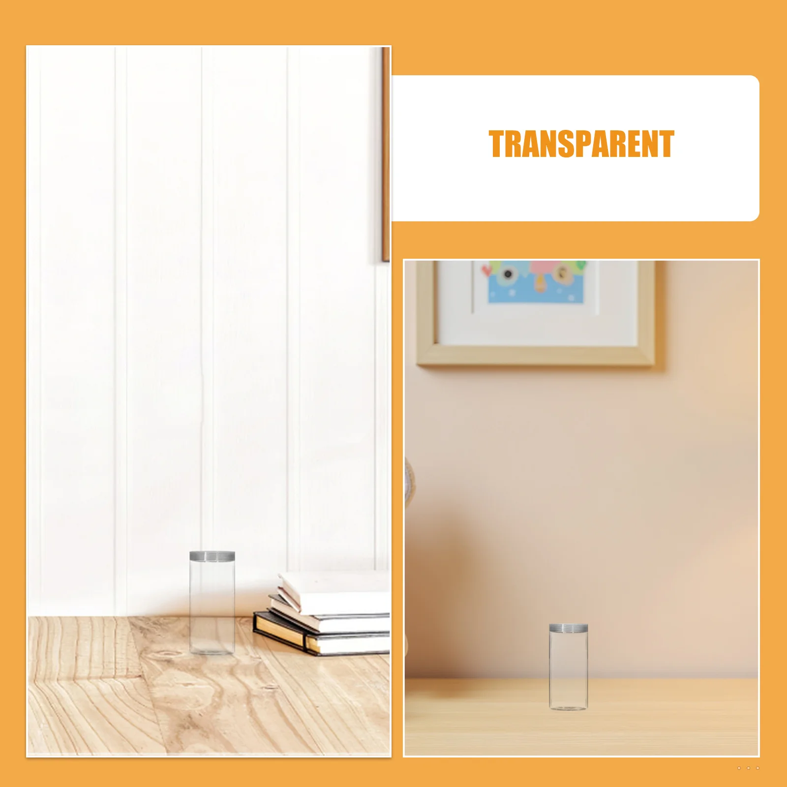 10 قطعة أنبوب تخزين حاملي العملات المعدنية البلاستيكية لمستلزمات جمع العملات المعدنية حامي لجميع المعدات المعدنية منظم الحاويات