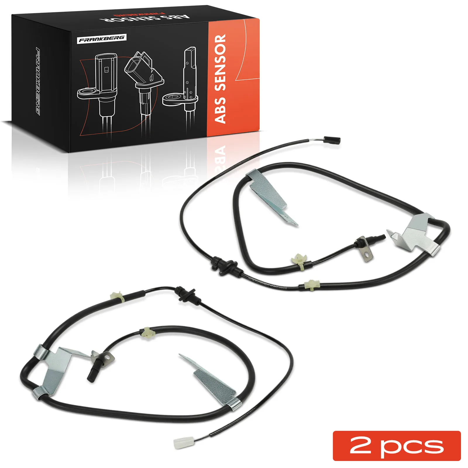 Frankberg 2x ABS Achteras Links Rechts voor Suzuki Swift III EZ MZ 1.2L 1.3L 1.5L 1.6L Bj vanaf 2005 5632057 K00 5631057 K00