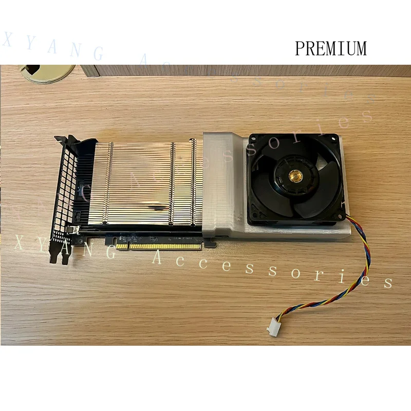 N+ New for AMD for Radeon Instinct MI25 MI50 8cm Down-blow Cooling Fan Upgrade