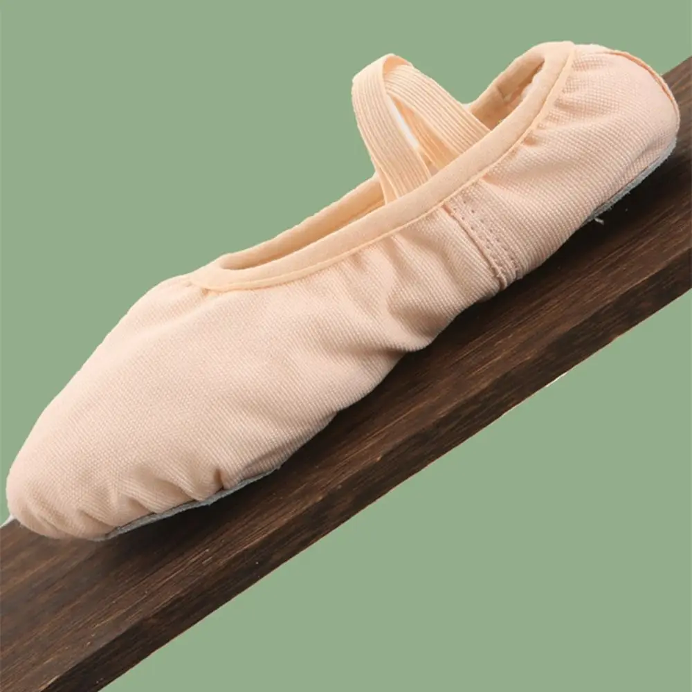 Gymnastiek Eenvoudige Leren Yoga Kinderen Training Canvas Balletdans Meisjes Balletschoenen Meisjes Schoenen Dansschoenen Flats Schoenen