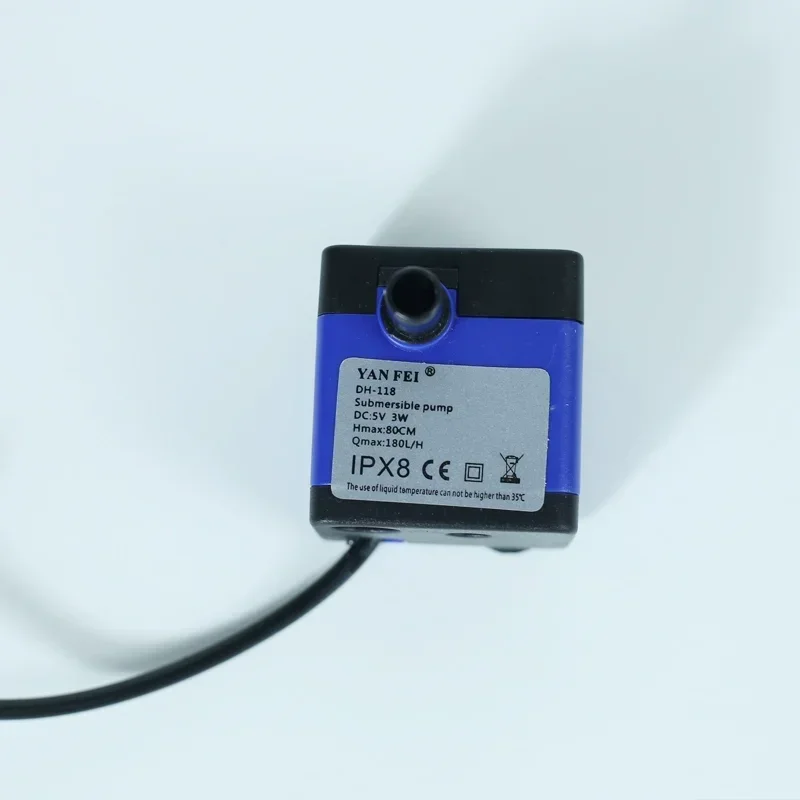 Pompe à eau USB DH-118 pour distributeur d'eau pour animaux de compagnie DC5V 3W