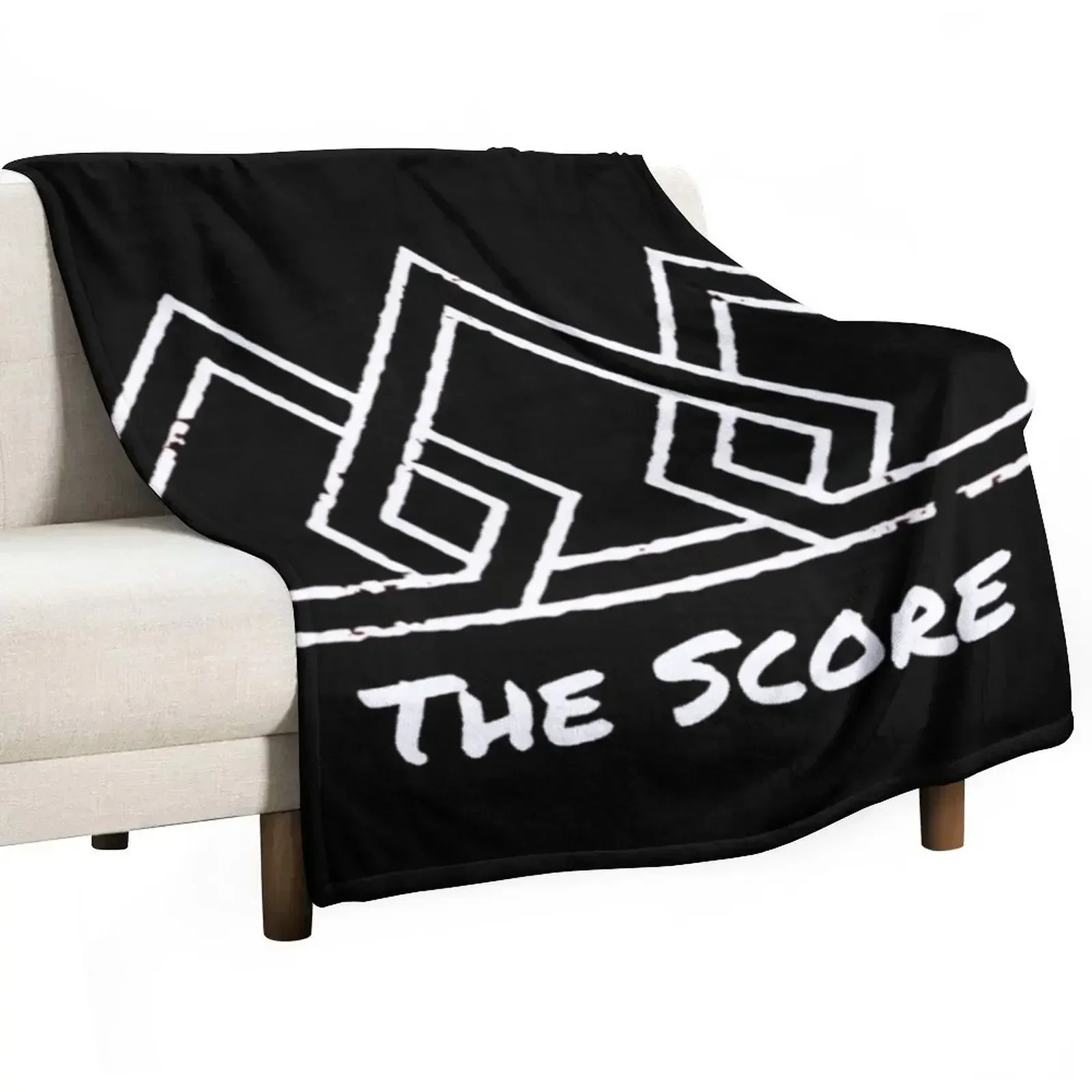 The Score - Crown With Text Throw Blanket Camping Decorative Beds Luxury Thicken Heavy Quilt Loose Blankets