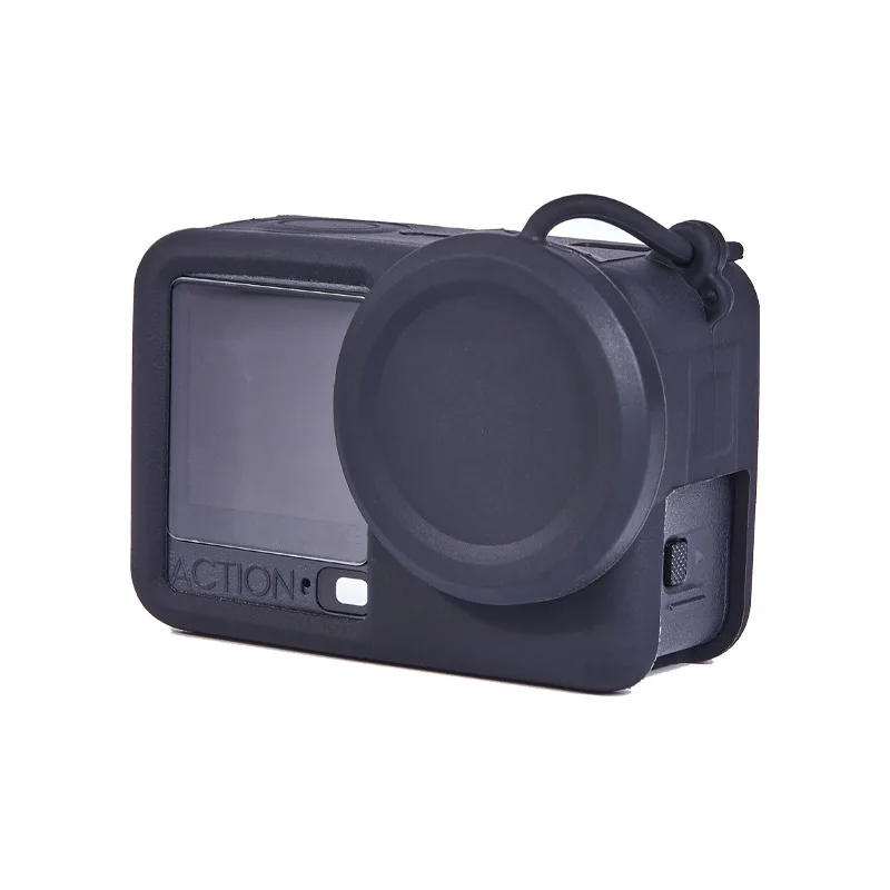 

Silicone Protective Cover Case for dji osmo action6 Camera Silicone Case with Lens Cap for dji osmo action6 Accessories