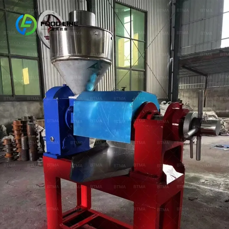 Customized size Automatic oil press Stainless steel spiral press for commercial oil plants