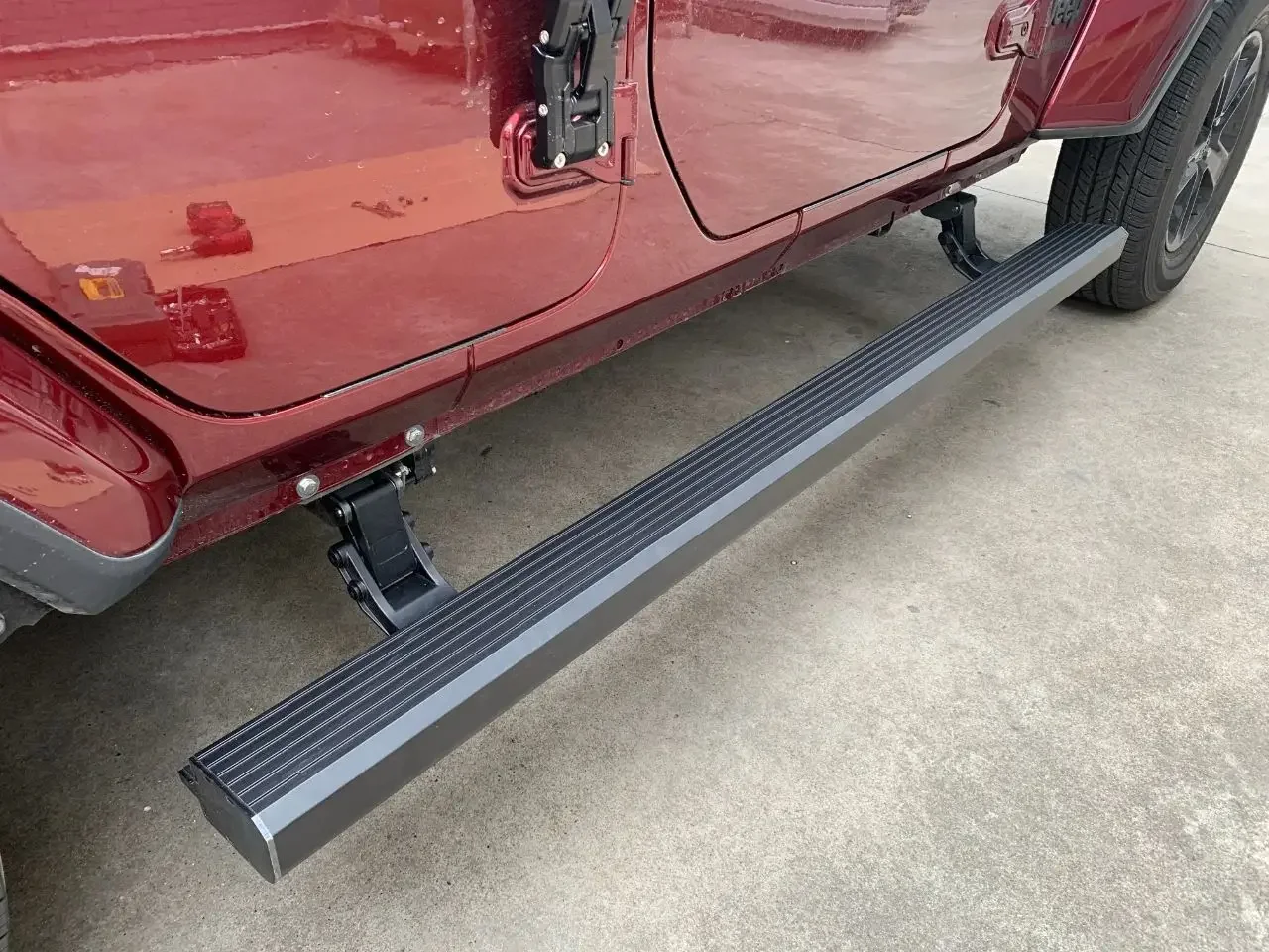 Factory Fast Delivery Custom Logo Electric Side Step Pedal Power Running Board For JEEP Wrangler 2008-2018