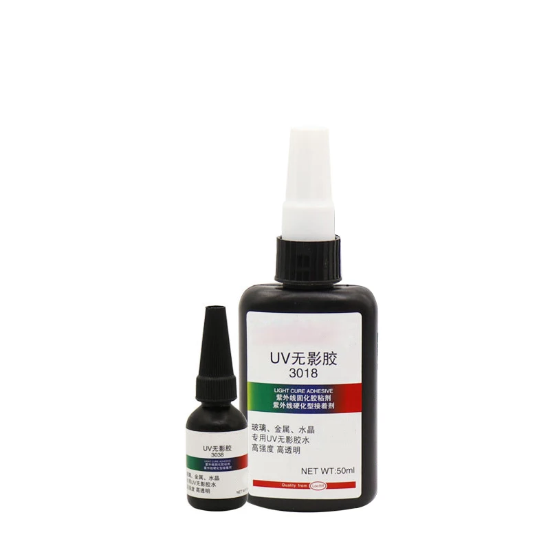 Colle UV acrylique en 5 secondes, colle métallique, résine UV de type dur, résine de solidification ultraviolette, adhésif transparent pour moule de bijoux à bricoler soi-même