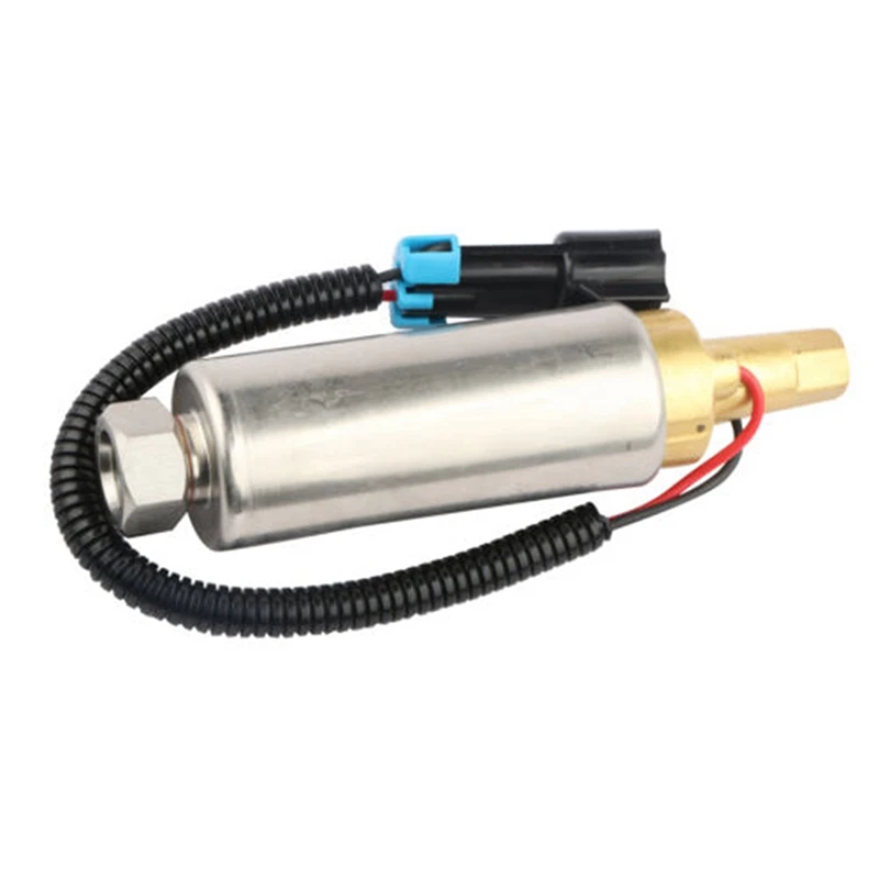 1 Piece 861155A3 Fuel Pump Electric New Silver Metal Automotive Supplies For MERCURY Mercruiser Boat V6 V8 Carb 4.3 5.0 5.7