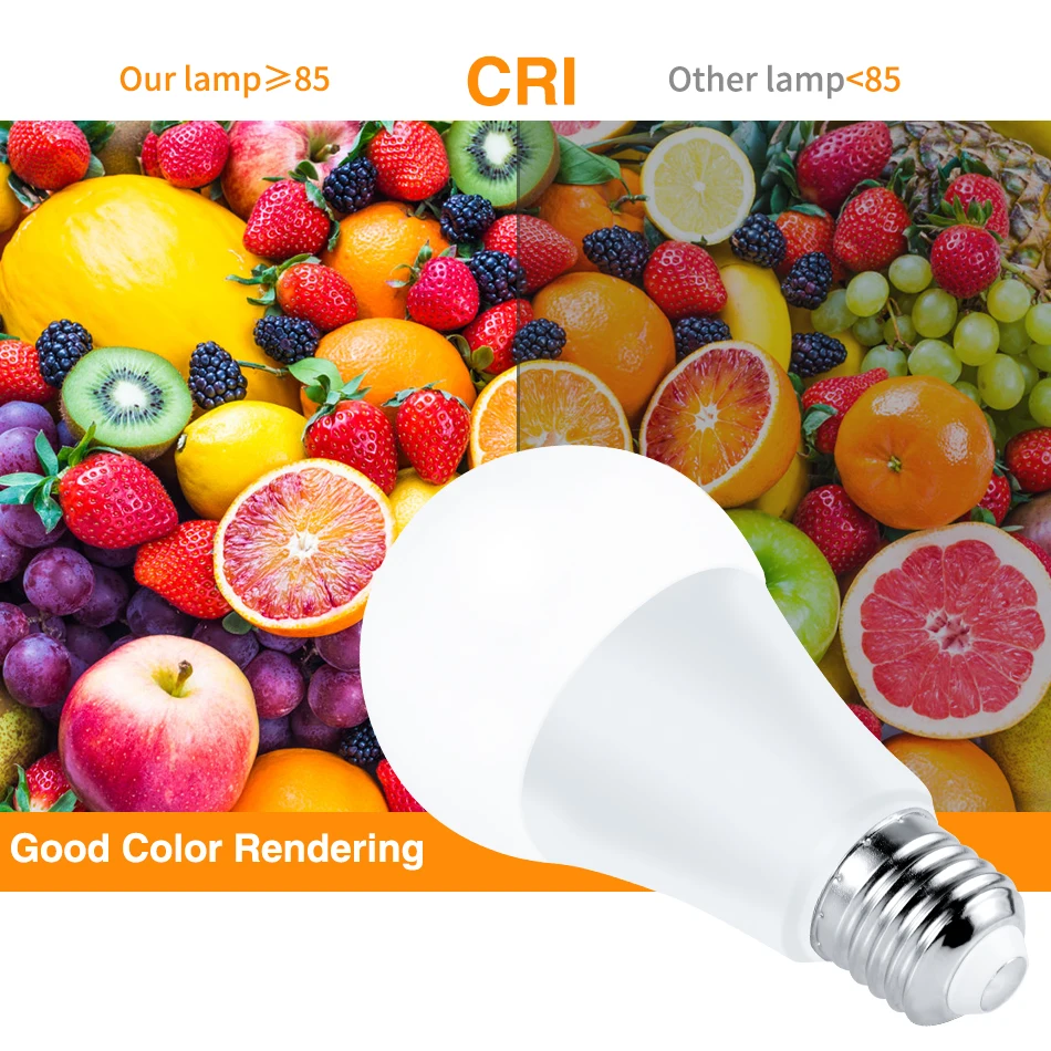 E27 LED Spotlight Bulb 85-265V LED 5W IR Remote Control Led Bulb 2835 SMD Dimmable Magic Light Bulb RGBW Lamp Home Decoration