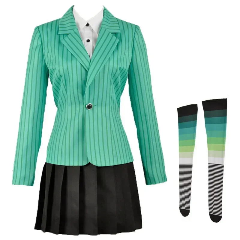 Movie Heathers The Musical Rock Chandle Mcnamara Veronica Duke Cosplay Costume Girl Stage Dress Halloween School Uniform Clothes