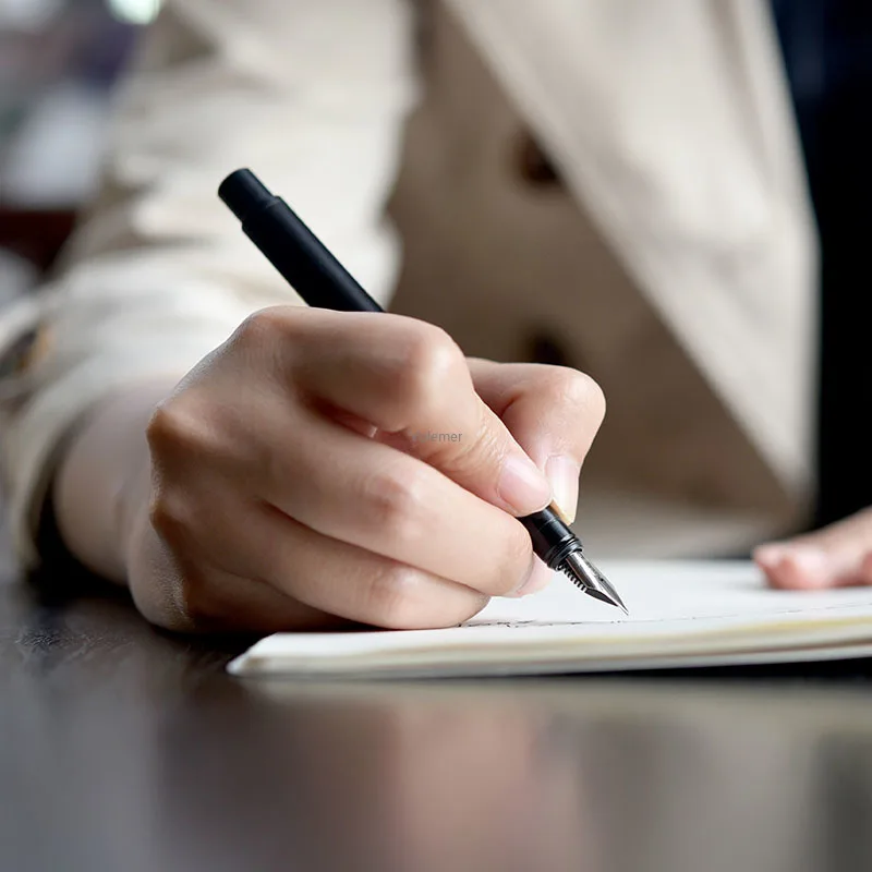 Youpin Kaco الفاخرة قلم حبر أنبوب الأعمال مكتب الخط إرسال هدية القلم المعادن القلم F تلميح القرطاسية اللوازم المكتبية