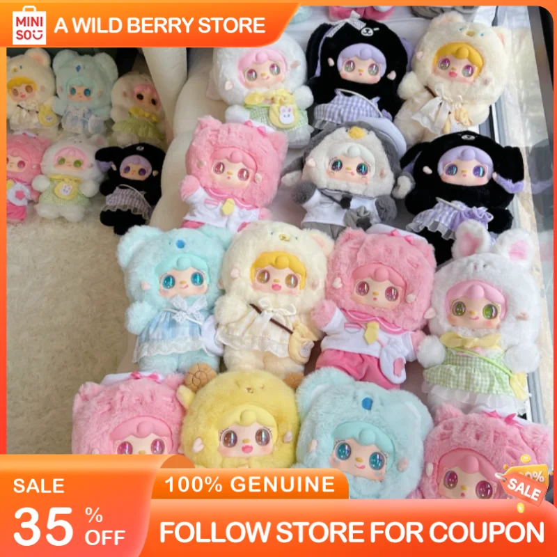 

Yooki 400 Large Size Plush Blind Box Doll Pocket Wish Series 2nd Gen Cartoon Vinyl Figure Decor Girl Birthday Gift Toys