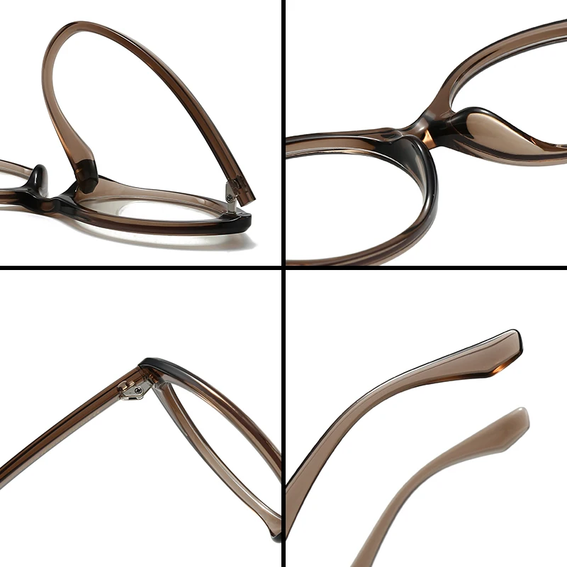 نظارات طبية عين القطة للسيدات من KAROS Fashion، عدسات مضادة للضوء الأزرق وعدسات تقدمية لاستخدام الكمبيوتر والقراءة #6