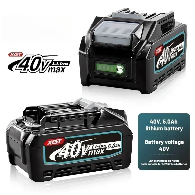for 40V battery 8.0Ah rechargeable lithium battery, BL4040, BL4025, BL4050, 40V DC40RA charger Max XGT tool battery
