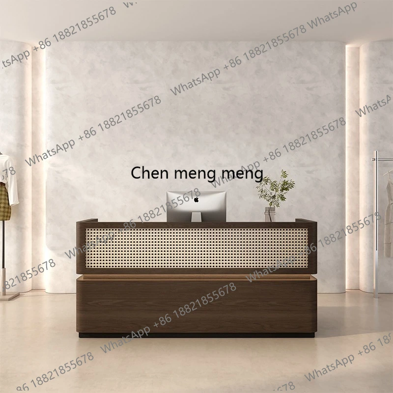 Counter Pulpit Reception Desks Checkstand Furniture Coffee Shop Reception Desks Vevor Wood Furniture