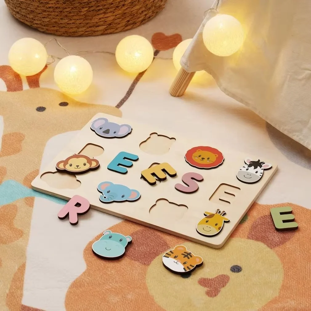 Montessori gepersonaliseerde h - Kids Education Name recensie en prijs