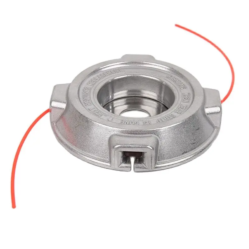 Replacement String Trimmer Head, Aluminum Plate Grass Head A-10,Line String Strook Trimmer Head Grass Brush Mower Cortador Grama