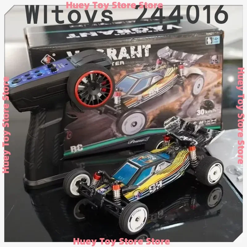 

Wltoys 244016 1:24 Высокоскоростной радиоуправляемый автомобиль - 60 км/ч Бесщеточный электрический дрифт-гонщик, игрушка с дистанционным управлением RTR для взрослых и подростков