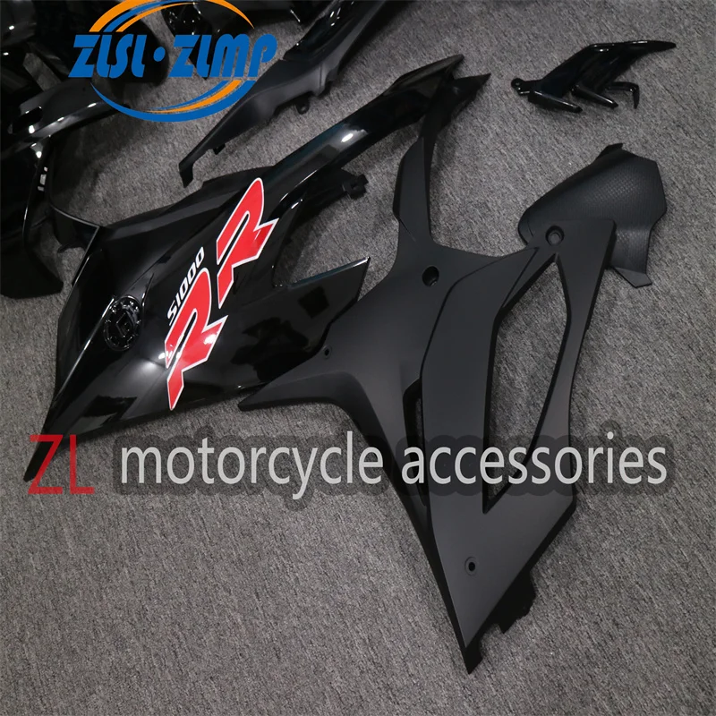 For  S1000rr 2019 2020 2021 20222 body fairing kit high quality injection black ABS 1000 RR