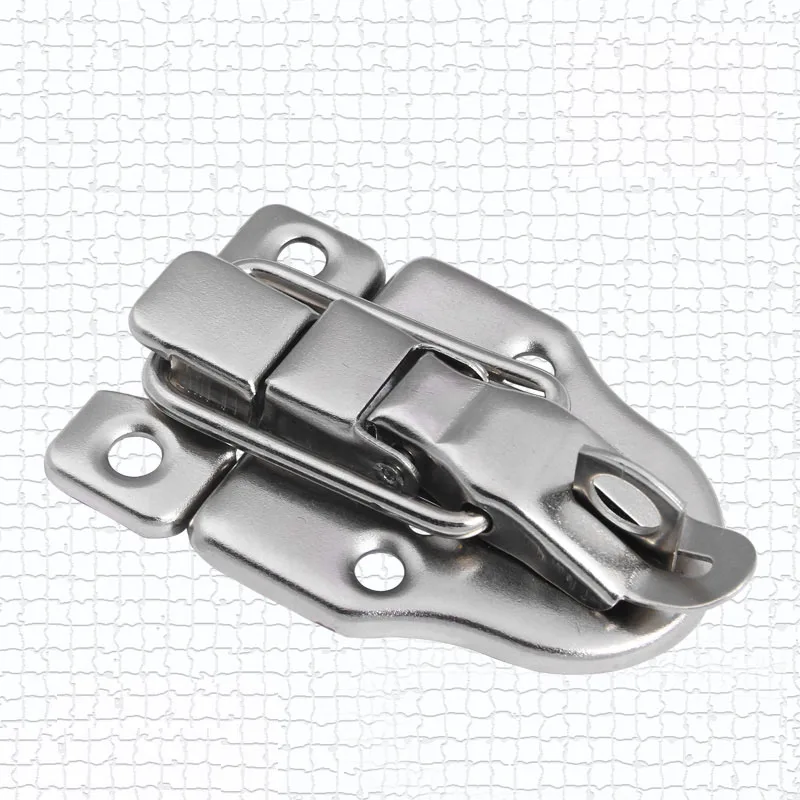 Air Box Hasp Bag Part Cabinet Lock Wooden Case Buckle Toolbox Safety Latch Machinery Instrument Equipment Fastener 6401B