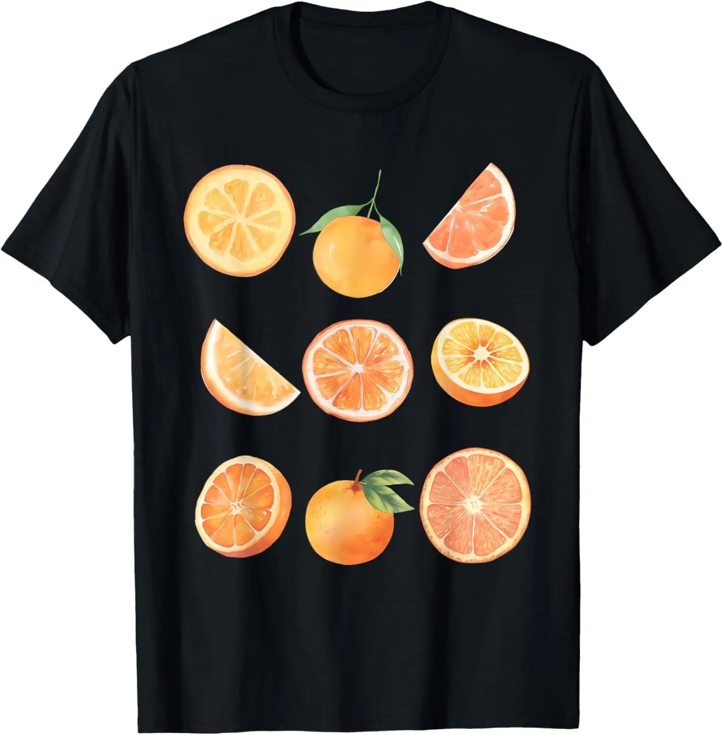 Vintage Graphic Fruit Orange Aesthetic Boho Juicy Men Women T-Shirt