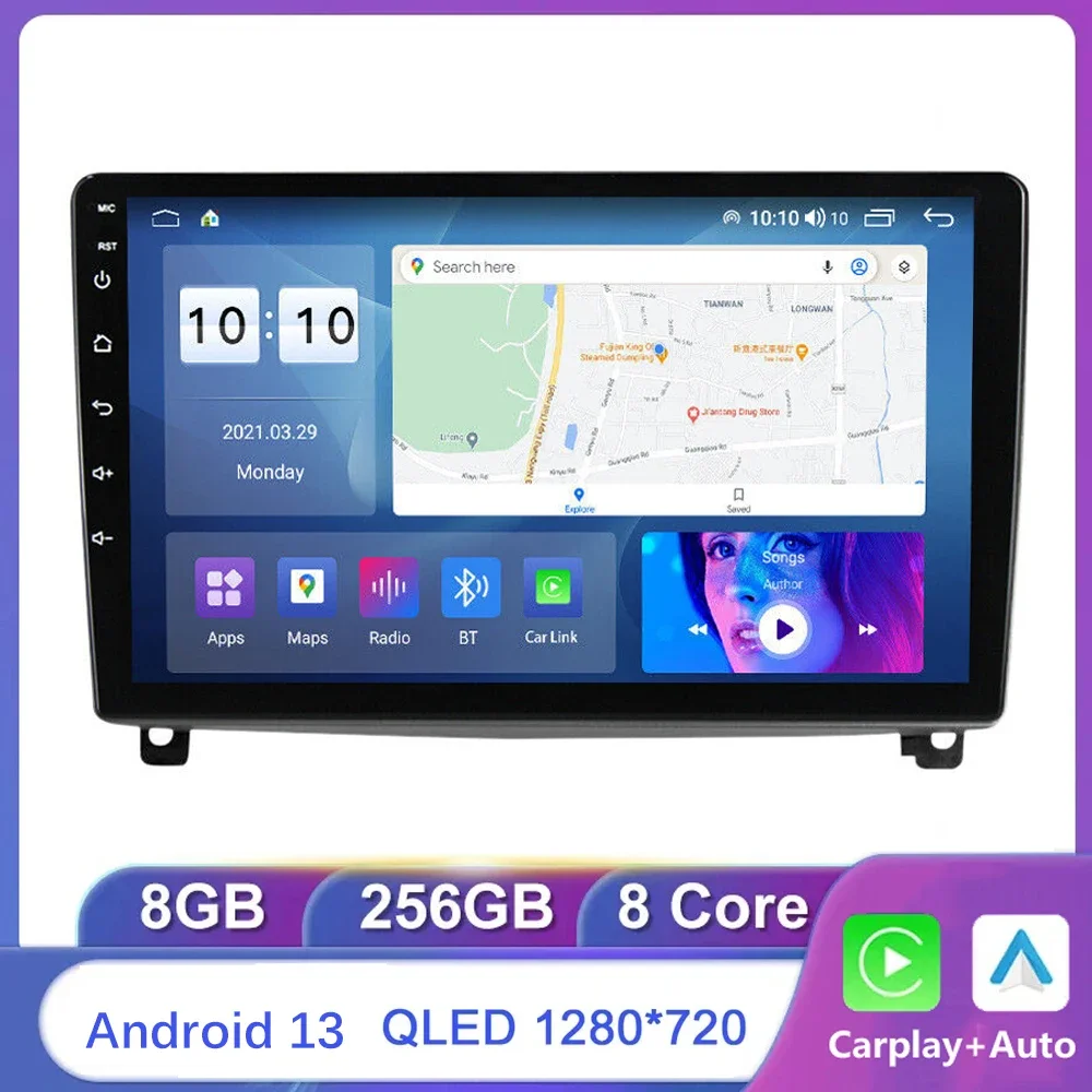 

2 Din Android 13.0 radio 4G LTE Auto Car Radio Video Multimedia Player For Peugeot 407 2004 2005 - 2011 Navigation GPS Autoradio