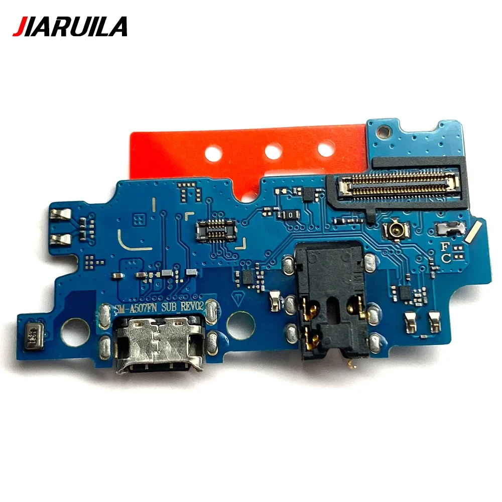 USB Charging Port Mic Microphone Dock Connector Board Flex Cable Repair Parts For Samsung A51 A71 A21S A30S A50S A515 A715F