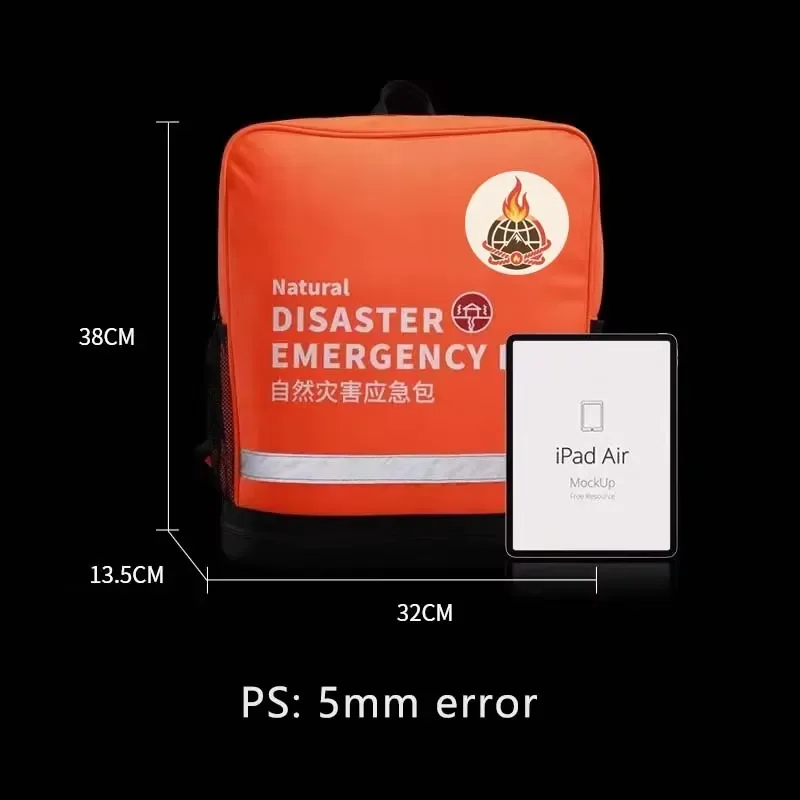 Portable Outdoor Life Helping Tool Kit Bag Natural Disaster Package