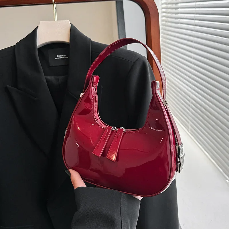 Luxury Designer Hobo Bags for Women Ladies Small Phone Purse 2024 Trend Top-handle Tote Bag Retro Shoulder Bags Female Handbags