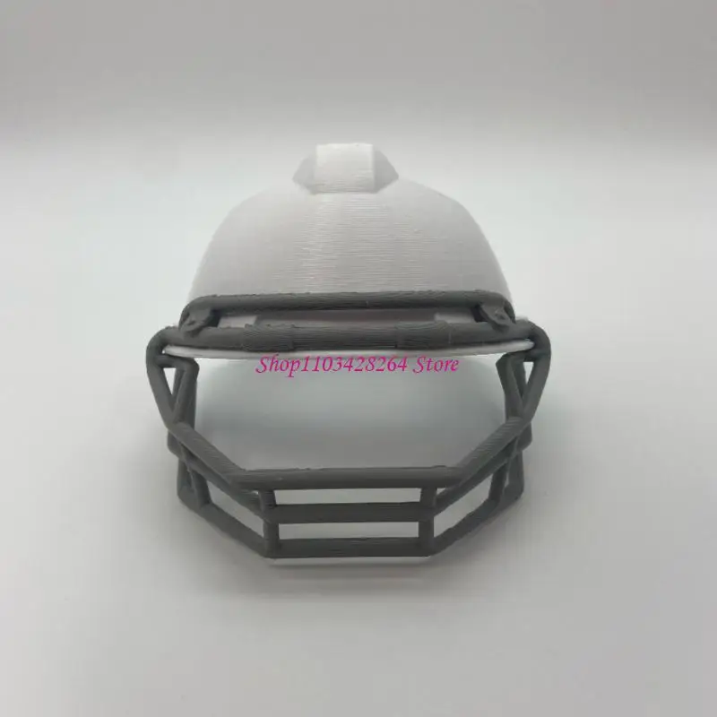  Football Helmet Headwear Doll Accessory Set For Sports Celebration Washable Photo Props view 3