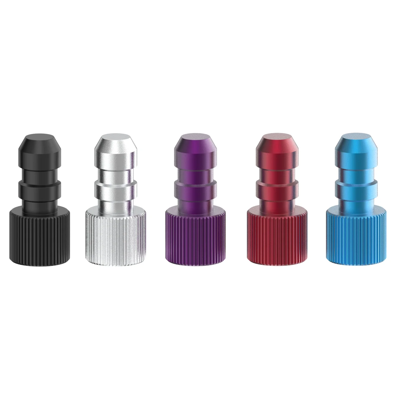 3-4mm Aluminum Alloy Fuel Hose Stopper Gas Fuel Cap Valves Vent Breather Hoses Tube RC Model Fuel Tank Accessories