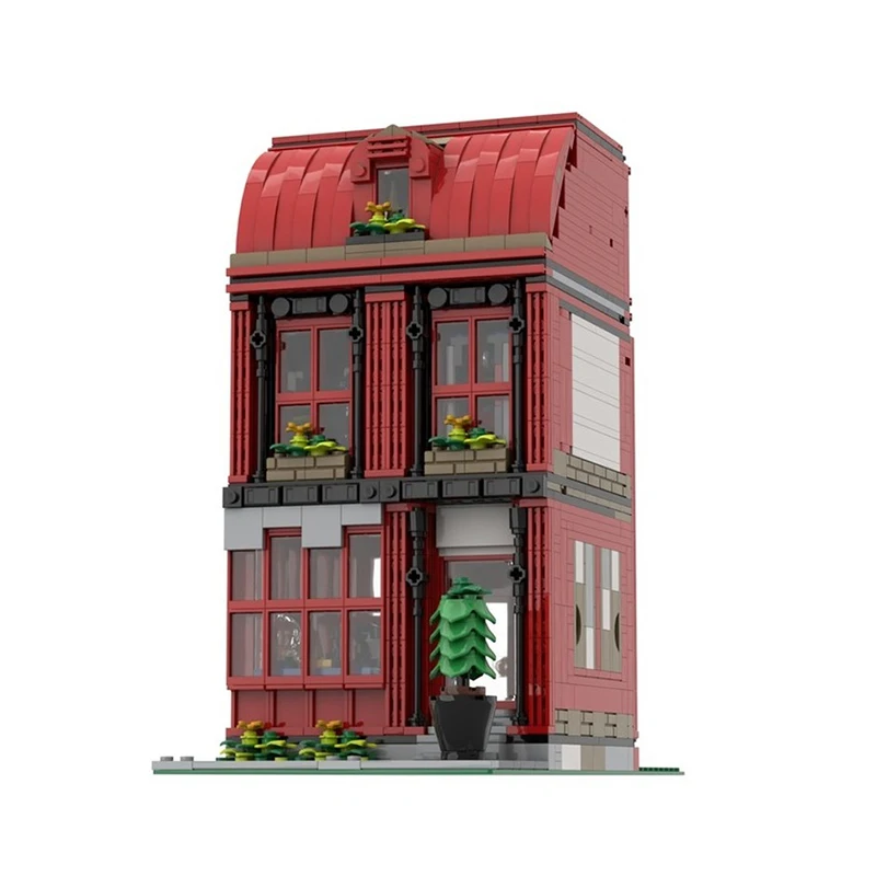 City Street View Moc blocs de Construction maison de curieux et étranges Machines briques modèle bricolage assemblage Construction jouet cadeaux de vacances