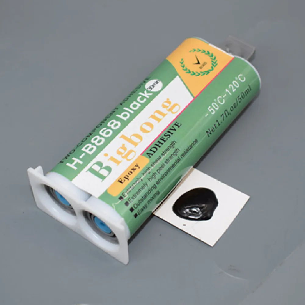 10 Stück Epoxidharz 50ml 1:1 Schwarzer Starker Klebstoff -50 ℃ -120 ℃ Hochtemperatur-Strukturklebstoffe AB 30 Minuten 2-Komponenten-Dichtungsmasse Epoxidharze – Detail 8