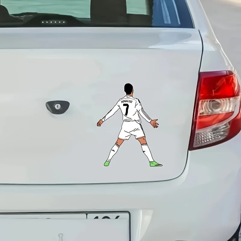 ملصق فينيل لاعب كرة القدم نجم كرة القدم؛ كريستيانو رونالدو