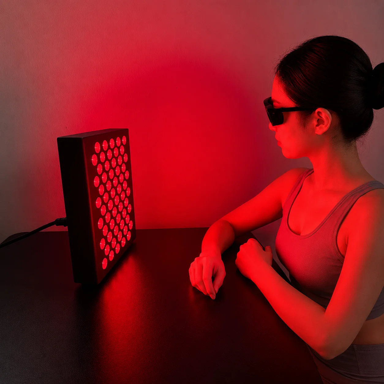 Wholesale 60 Dual-Chip LEDs Red Light Therapy Panel Beauty Lamp for Skin Care