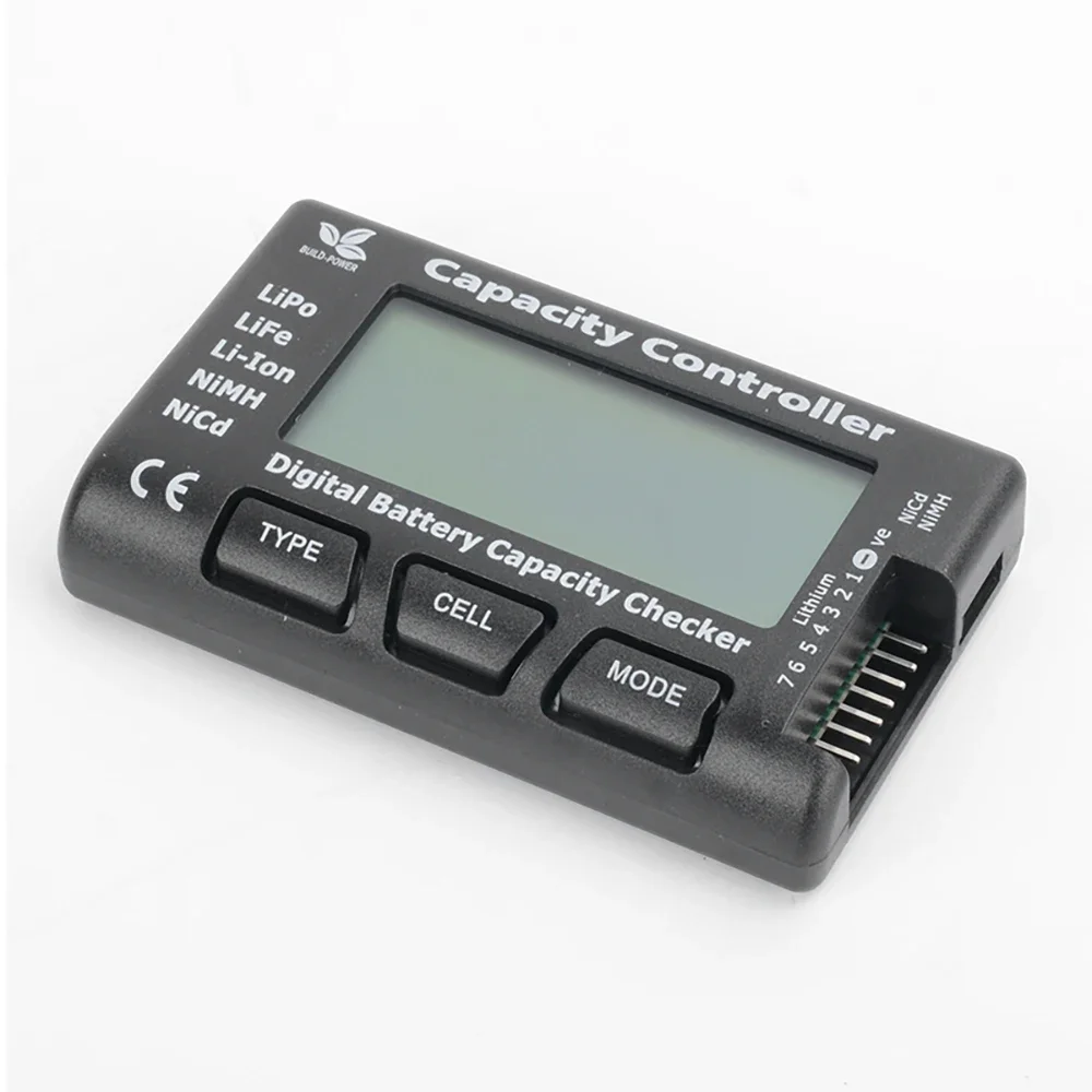 Wielofunkcyjny tester napięcia i pojemności do modeli RC LiPo LiFe NiMH NiCd Li-Ion 1-7S