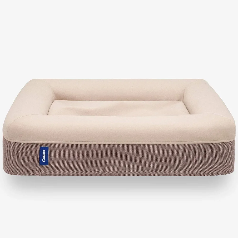 

Casper Dog Bed, Plush Memory Foam, Medium, Sand Camas Para Perros Pequeños Envio Gratis