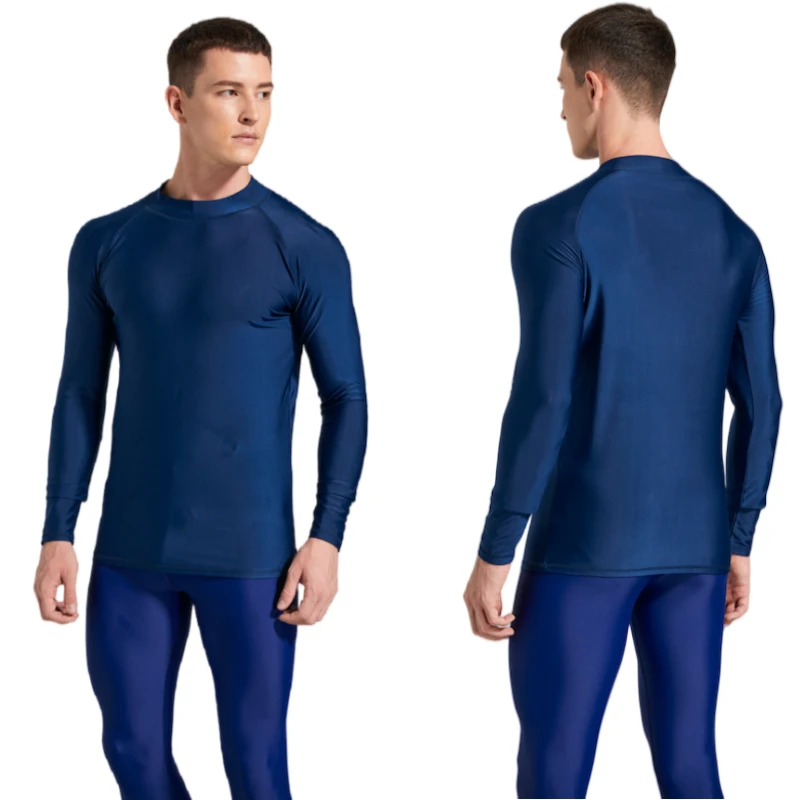 NEW 6XL UV Protection  Rashguard Men Long Sleeve Swimsuit Swim Guard Quick Dry Surf Driving T Shirt For Swimming 6XL