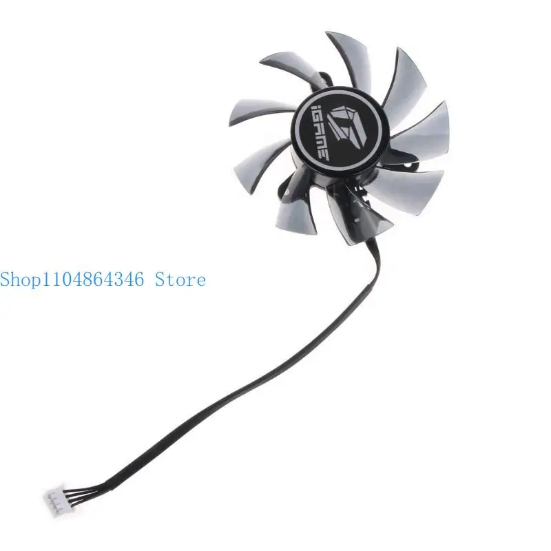 5asd GPU Cooler Fan for Colorful 2060 2070 Fan Graphics Card Cooling 4Pin 12V