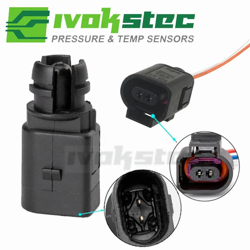 

1Set Outside Air Temperature Sensor For Volkswagen Golf 5 6 Passat b5 1.8 20V Touareg 3.0 V6 Jetta 6 Tiguan Eos 3.2 V6 8Z0820535
