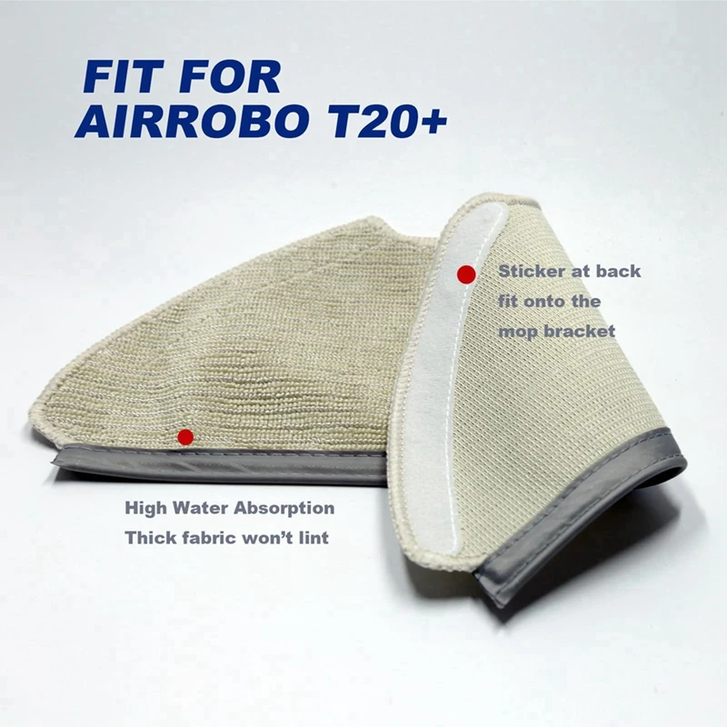 【Must-Haves】อุปกรณ์เสริมเครื่องดูดฝุ่นหุ่นยนต์ชุด 17 ชิ้นสําหรับ Airrobo T20+, แปรงหลัก, ตัวกรอง, แปรงด้านข้าง, ผ้าถูพื้น, ฝุ่น