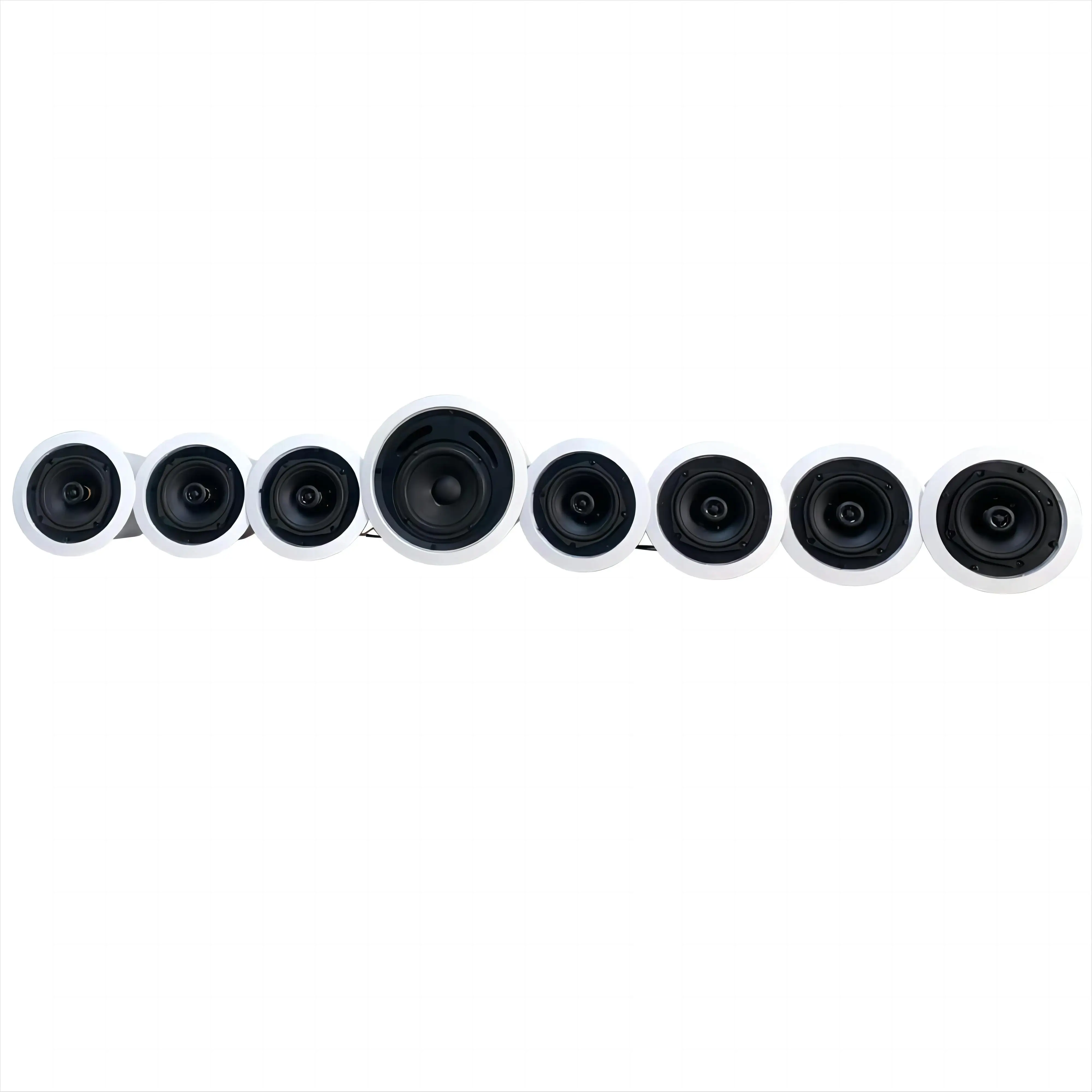 2025 hot sale 5.1/7.1 Ceiling Hidden Installation Home Theater System Speaker with 5 Surround Sound Speakers 1 Subwoofer APP Con